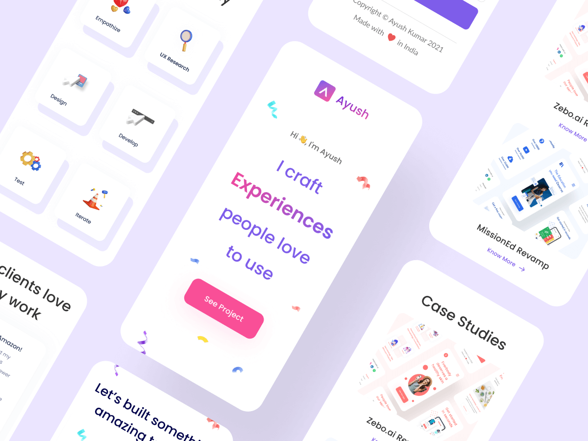 Ayush Kumar Portfolio Case Study